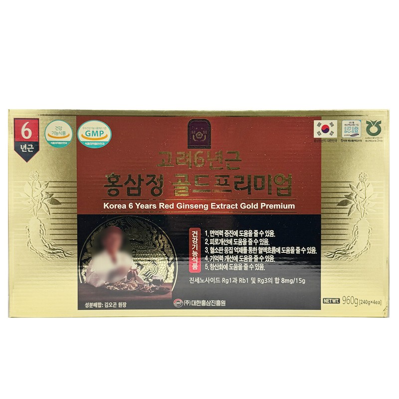 Director Kim Oh-gon: Goryeo 6-year-old red ginseng extract Gold Premium
