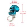Abfer Car Steering Wheel Spinner Knob Skull Shape Turning Assist
