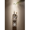 6 Inch White Floating Wall Shelf, Rustproof Aluminum Alloy Wall