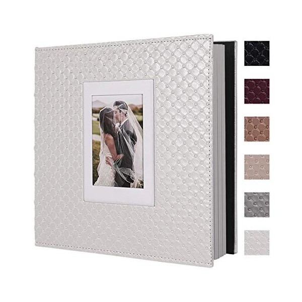RECUTMS 60 Pages DIY Scrap Book Photo Album 4x6 5x7