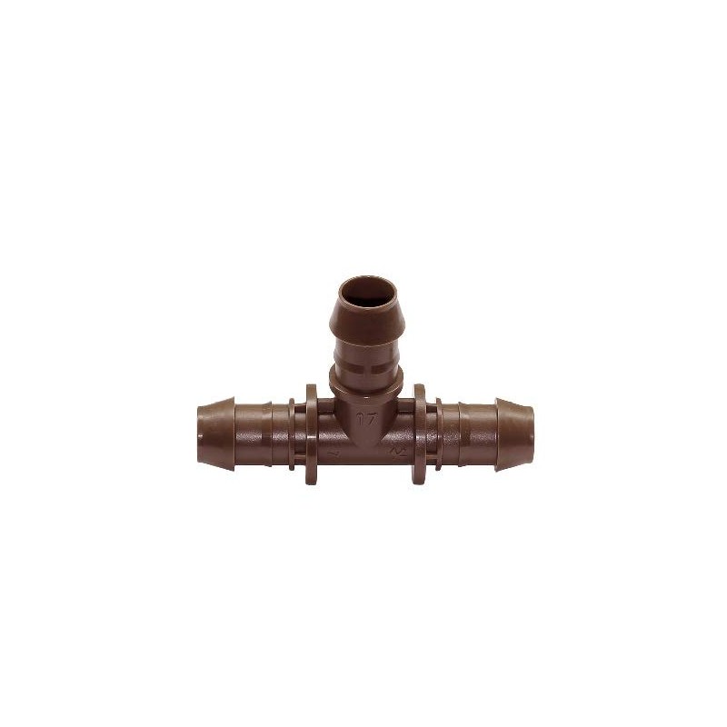Rain Bird BT50/4PK Drip Irrigation 1/2" Barbed Tee Fitting, 4-Pack