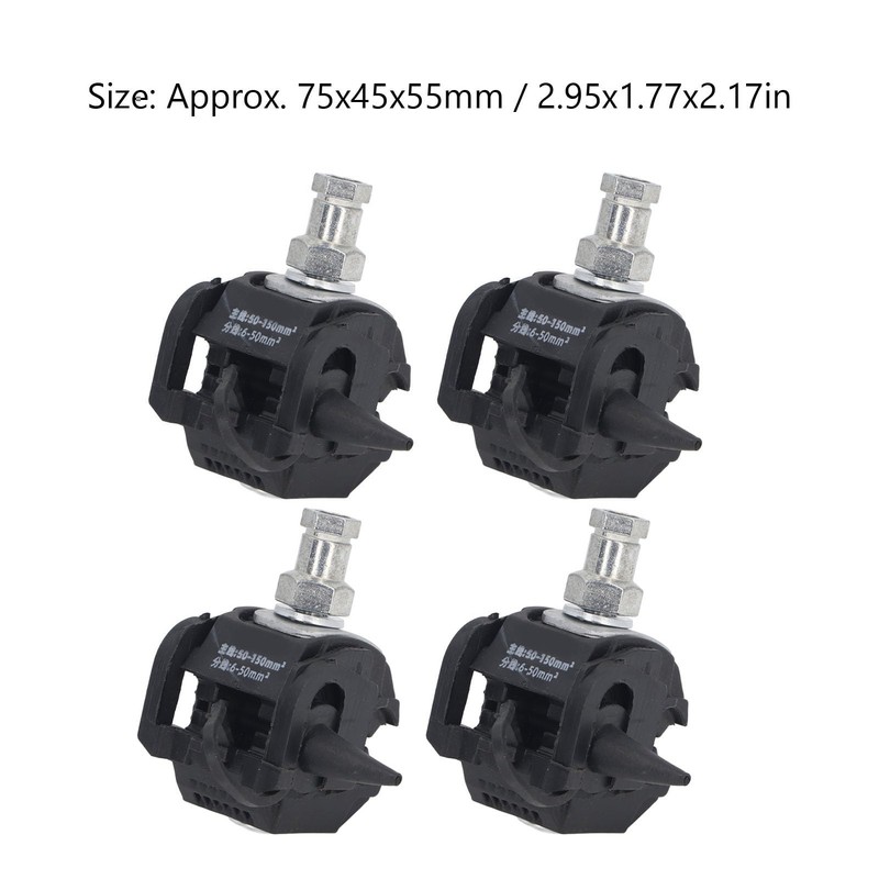 Sunicon 5 Pcs Insulation Piercing Connector, 1KV No Peeling Piercing