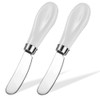 AISBUGUR 2 Pack Stainless Steel Butter Spreader Knife, Butter Knife