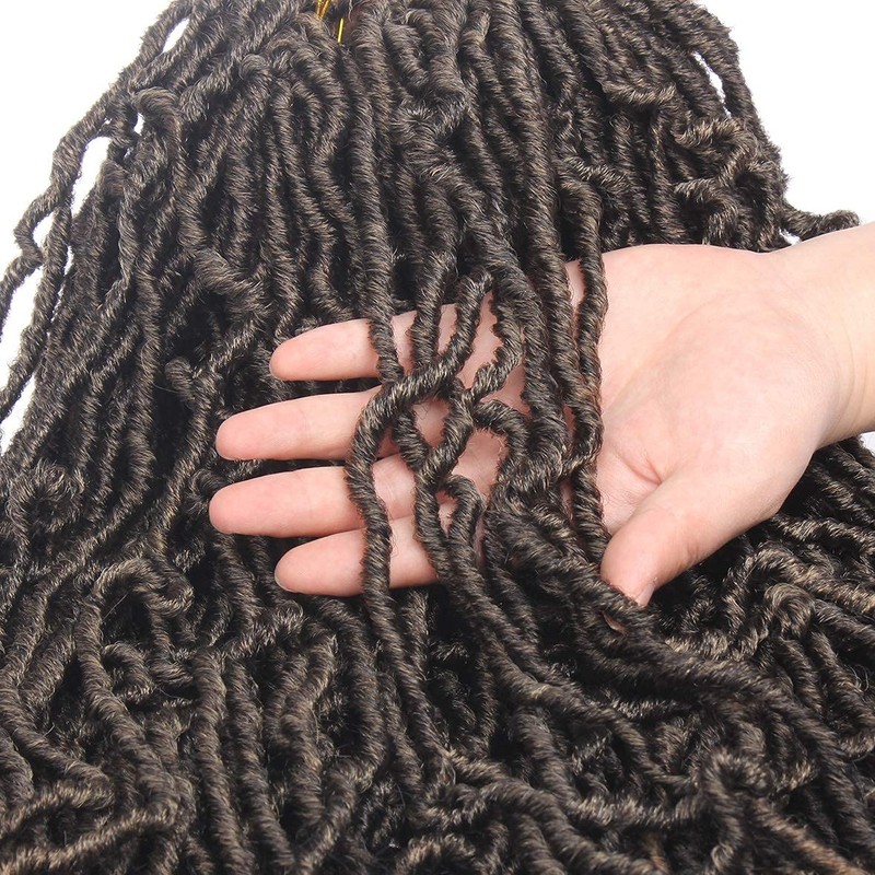 Xtrend 7 Packs 18 Inch New Faux Locs Crochet Hair