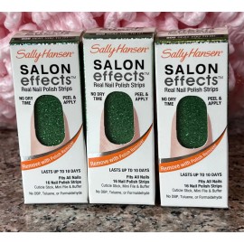 Sally Hansen 3x Sally Hansen Salon Effects Nail Polish Strips #806 BEAT YOU TO IT! (16ct ea)