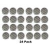 2" Round Plastic Louver Soffit Air Vent Reptile Screen Grille