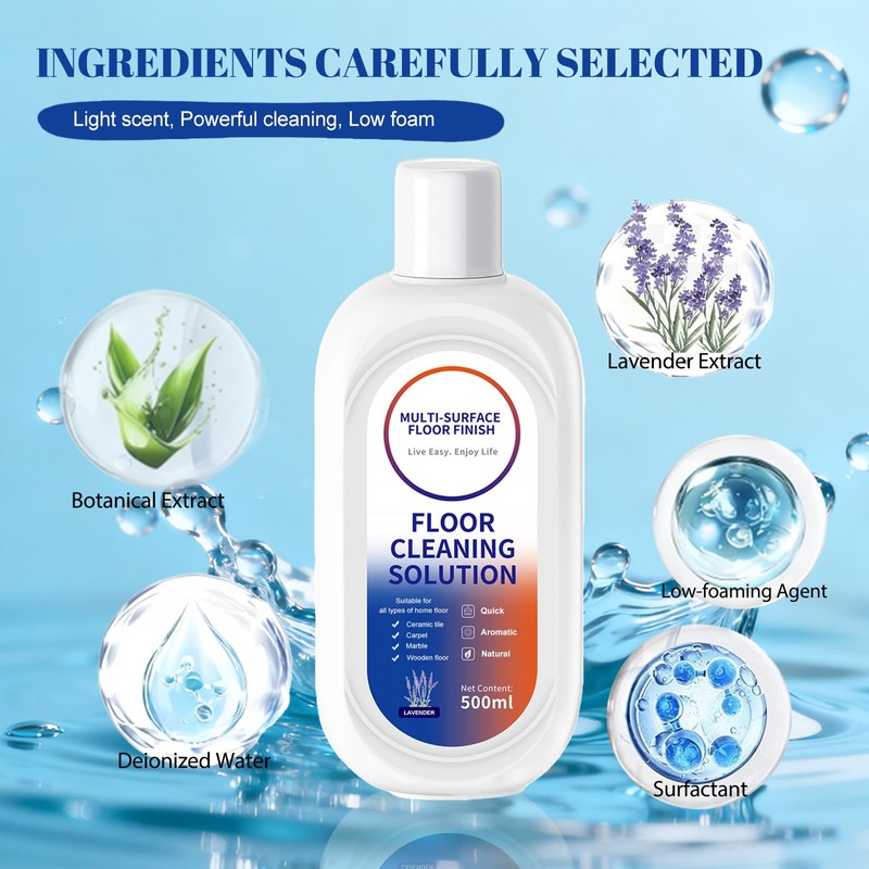 Floor Cleaning Solution for Tineco/Roborock Wet Dry Vacuum Mops and