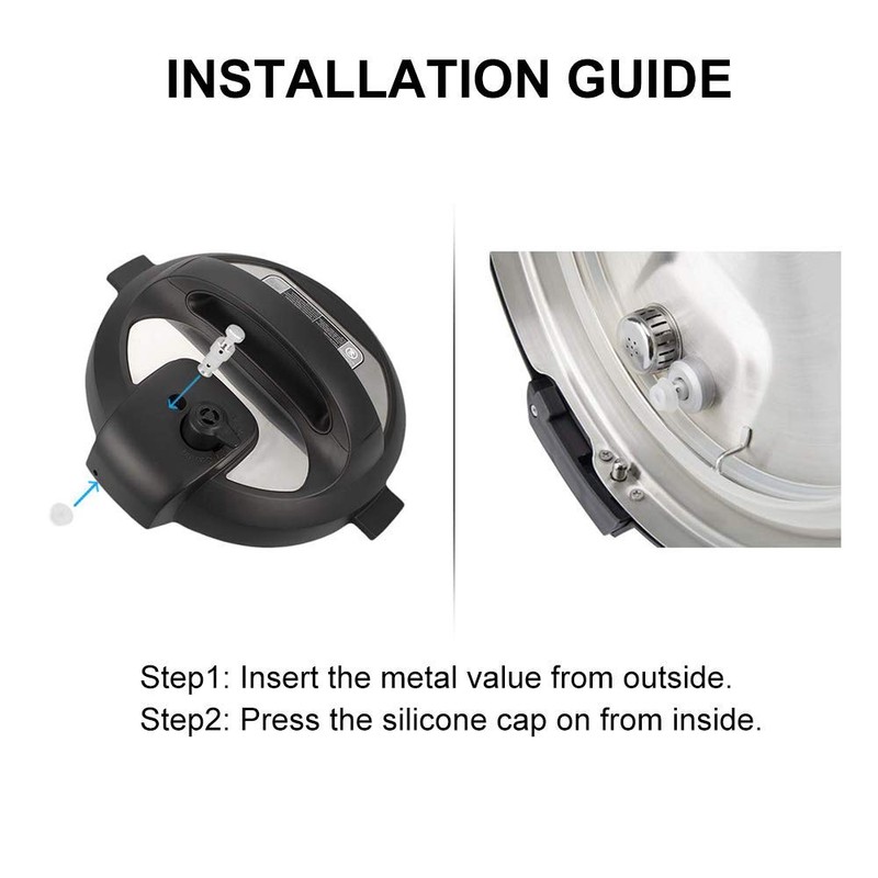 Original Replacement Float Valve Gaskets for Instant Pot Duo 3,