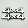 2Pc 4X4 Decal Fender Tailgate Emblem Badge 3D Nameplate Trunk