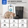 PAPIFEED Automatic Cat Feeder 3.5L/15 Cup 2.4G WiFi Pet Feeder