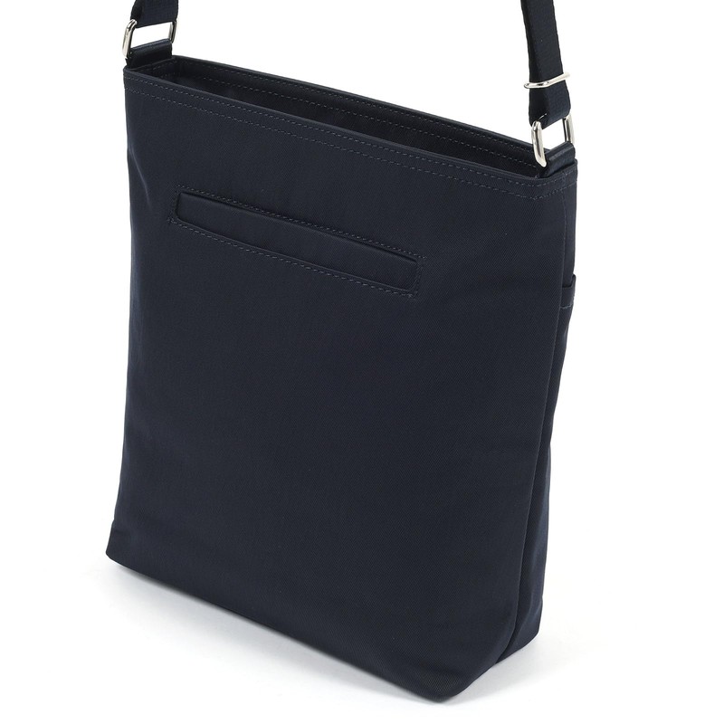 Kitamura R-0775 Lightweight Thin Gusset Shoulder Bag, Dark Blue [Navy]