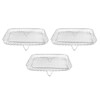 3PCS Fryer Rack Set 304 Stainless Steel Stackable Multi Layer