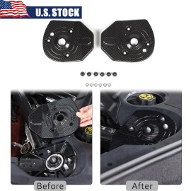auguisy-motortrim ABS Rear Strut Shock Tower Covers w/Mag Ride For Corvette C8 2020+ Carbon Fiber