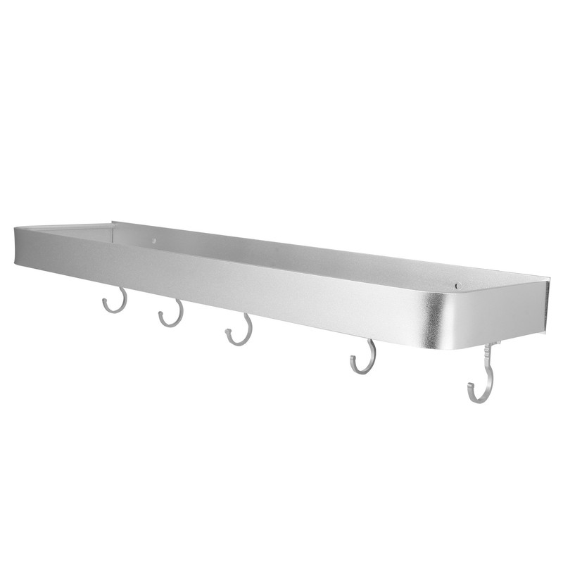 Bathroom Shelf Wall Mount Space Aluminium Shower Single Layer Shelf