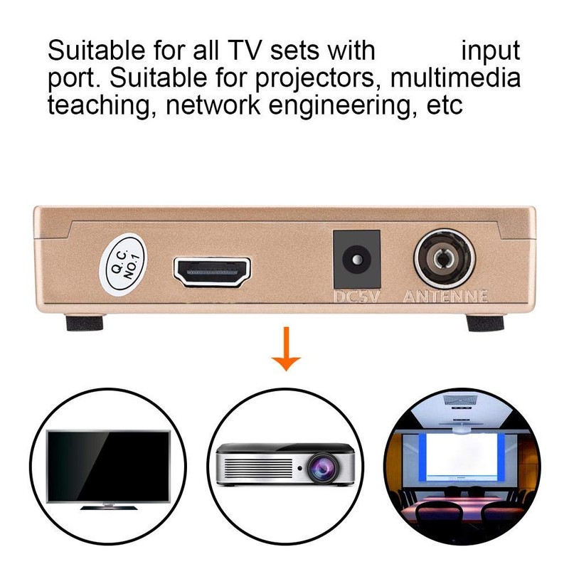 VBESTLIFE Analogue TV Adapter for Analogue TV Receiver with HF