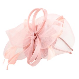 Healeved Gauze Fascinator Hat with Flower Detail for Women Elegant Headband for Weddings Tea Parties and Banquets Durable and Safe Materials for Use