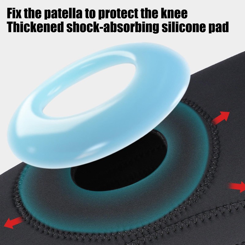 Volleyball Knee Pads - Shock-Absorbing Breathable Pads - Mesh Spring