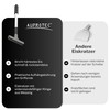 AUPROTEC Ice Scraper, Telescopic, Ultra-Light, with Brass Blade, Pink Blue,