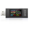 YEREADW USB Tester Meter Multimeter Digital, 4-30V 0-12A PD QC