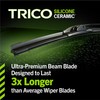 TRICO Silicone Ceramic™ (90-200) 20 inch Automotive Replacement Windshield Wiper