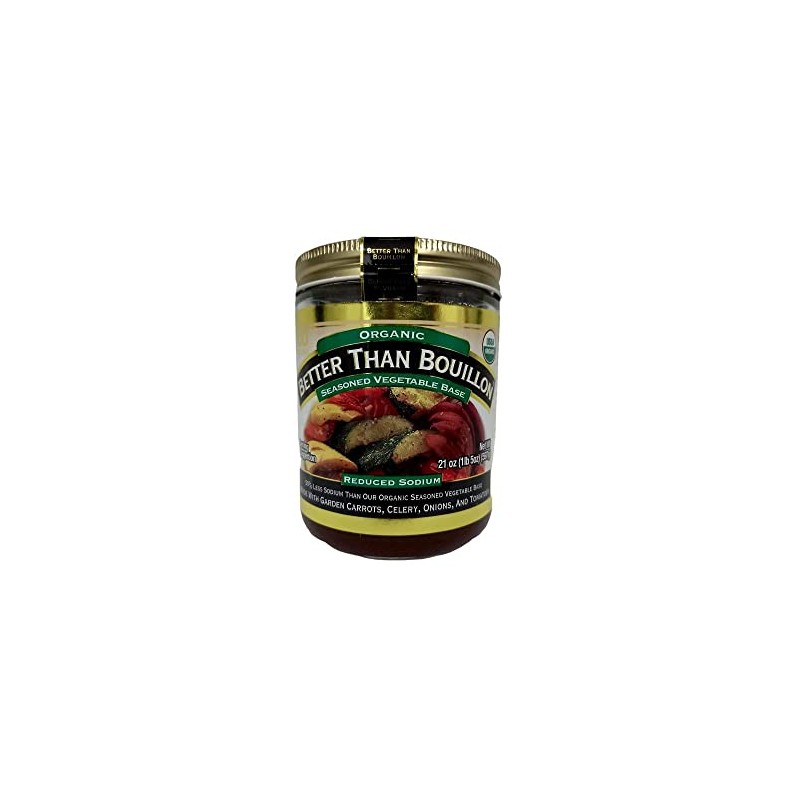 Better Than Bouillon Organic Seasoned Vegetable Base, 21 oz, 100