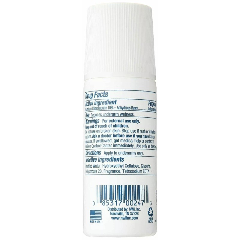 Freshscent Roll-On Deodorant Alcohol Free, 1.5 oz Pack Lot of