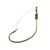 Eagle Claw Kahle Weedless Hook, Bronze, 3/0