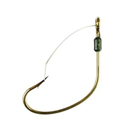 Eagle Claw Kahle Weedless Hook, Bronze, 3/0