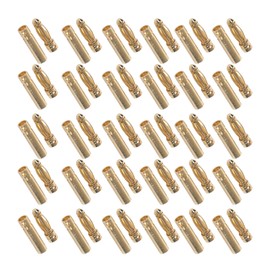 30 Pairs Battery Connector Plug Gold Plated for RC Lithium Batteries Device Electric Motor