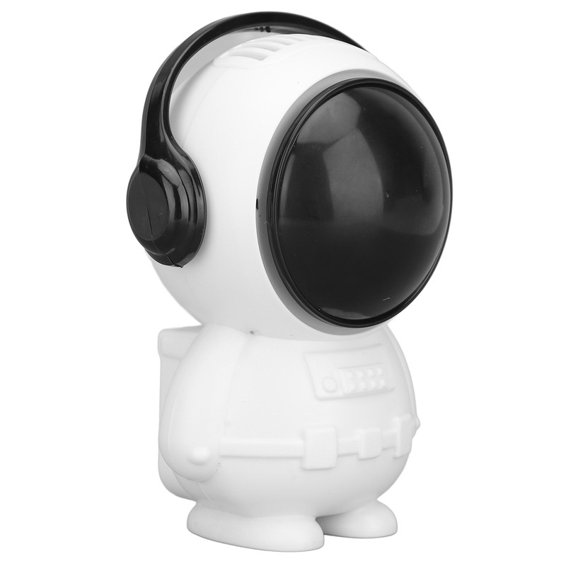 Portable Fan Spaceman Shaped 2 Speeds USB Rechargeable Mini Neck