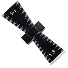 Swallow Tail Dovetail Marker Hand Cut Wood Joints Gauge Dovetail Guide Tool with Scale Dovetail Template Size 1: 5 and 1: 8 for Woodworking