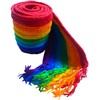 NATURAL FLOW Fair Trade Nepalese Hippy Boho Rainbow Wool Festival