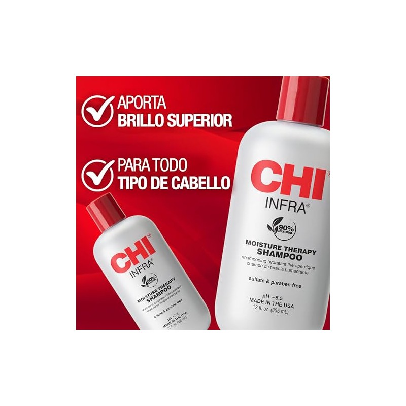 Chi Infra Shampoo, 12 Fluid Ounce