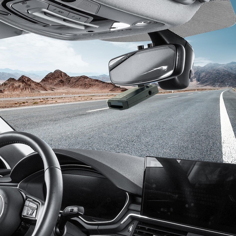 Car Rearview Mirror Stem Radar Detector Mount,for Escort Max360c Max