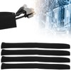 4Pcs Cord Organizer Management Sleeve Cable Cover with Zipper Protective