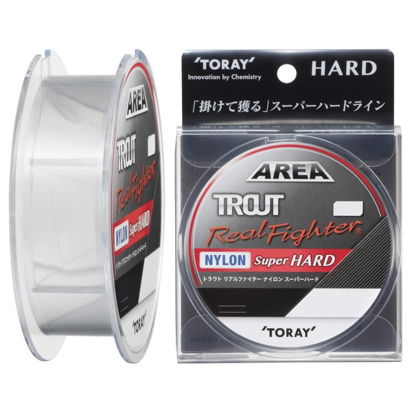 Toray Line Trout Real Fighter, Nylon, Super Hard, 328.4 ft (100 m), 3 lb