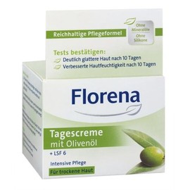 Florena Day Cream with Olive Oil Intensive Care for Dry Skin 50 ml