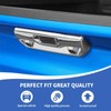 RAZPOY Tailgate Handle Cover Trim Compatible with Chevy Silverado &