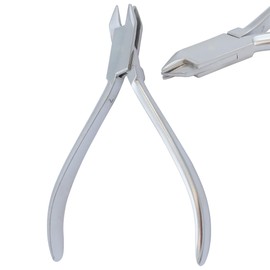 MuskalMed Dental ADERER PLIER Orthodontic Clasps Three Prong 3 Jaws Wire Bending Arch-Wire Adjustment Loops Contouring Pliers Steel Dental Instruments