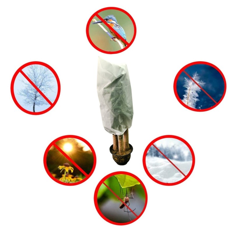Outdoor Garden Plant Cover Autumn Winter Plant Protection Greenhouse Antifreeze