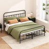Kujielan Metal Bed Frame - Structurally Stable Heavy Duty Steel