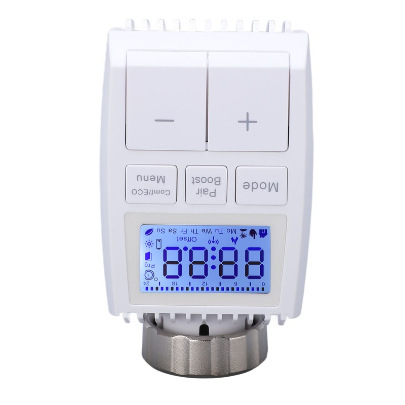 Smart Thermostat Radiator Temperature Controllable Wireless ABS Heating Valve for