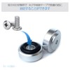 Audio Insulator for Speakers, Anti-Howl Insulator, Aluminum Circular Type, Gold