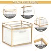 Sumnacon Disposable Face Towel Holder Glass Face Towel Storage Box