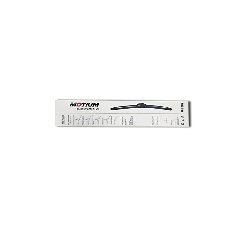 MOTIUM 22"+21" Super Silicone Windshield Wiper Blades, Fit for J