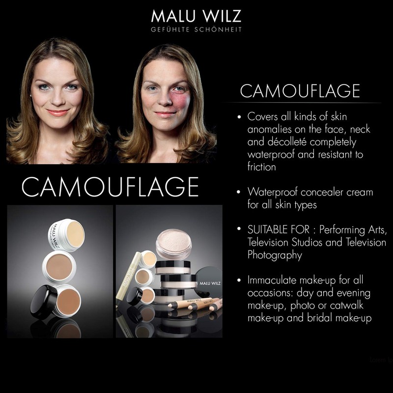Malu Wilz Camouflage Cream Light Sandy Beach