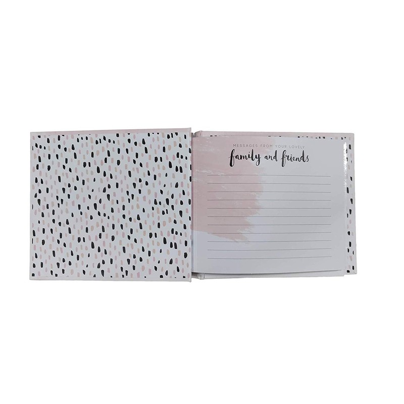 Luxe Birthday Guest Book With Photo Album by Hotchpotch -