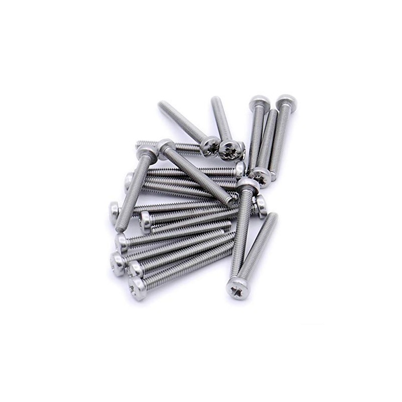 M5 (5mm x 75mm) Pozi Pan Machine Screw (Bolt) -