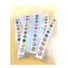 VERTIARISTA Balines Auriculoterapia Parches Color Piel Decorados 200 Pz