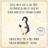 Mr. & Mrs. Panda Round Magnet Penguin Ladybird - Gift,